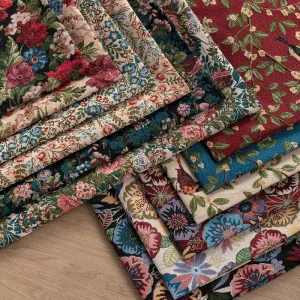 Jacquard Fabric Double Faced Breathable Polyester/Cotton for Home Textiles Clothing & Luggage Lining for Sofa & Bag Use
