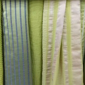 Jacquard Gauze Sliver Chiffon Stripes Crepe Georgette Dressing Organza Fabric