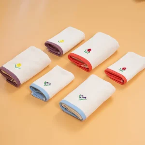 Jacquard Hand Towel Luxury Heavy Custom Face Towel Sets 100% Cotton Luxury Home Small square Scarf Embroidered logo