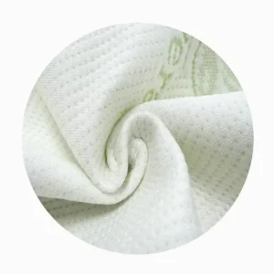 Jacquard Knitted Bamboo Fabric Laminated Fabric for Home Textile Mattress Protector