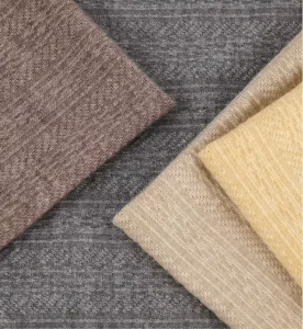 Jacquard Knitted Fabric Autumn and Winter Thick Warm Cashmere Fabric Women’s Fashion Sweater Man made Cotton Polyester