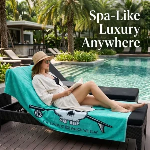 Jacquard Modern Eco Friendly Beach Towel 100% Cotton Yarn Dyed 70x140cm 500gsm Luxury High Absorbent OEKO TEX 500pcs MOQ USA