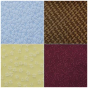 Jacquard Series Collection 9901 9914 DTY Bubble Jacquard Fabric With 3D Texture Design 100% Polyester 170gsm 150cm
