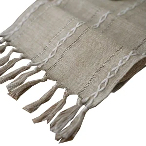 Jacquard Table Runner Nordic Fashion Tassel Tea and Dining Table Linen Long Polyester Cotton Tablecloth