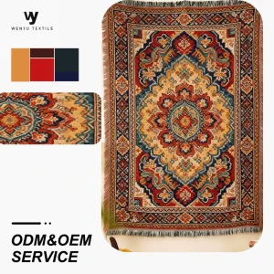 Jacquard Weaving Poly Cotton Tapestry Indoor Wall Art Hanging Decoration
