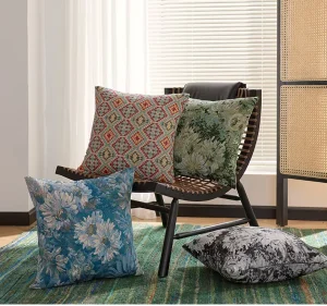 Jacquard Woven Bohemian Throw Pillow Polyester Customizable for Combination Sofa Home and Hotel Decoration