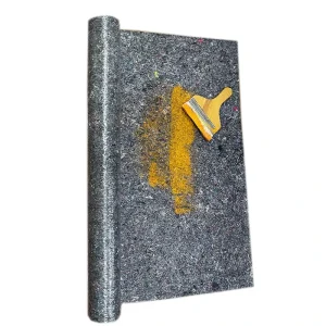 Jaming Economical Painter Felt Mat 160gsm Single Use Floor Shield Polyester Fiber Construction