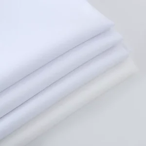 Japanese 100% Polyester Anti Static Anti Pill Breathable Wrinkle Resistant Poplin Fabric for Arabic Men’s Thobes Kanduras Abayas