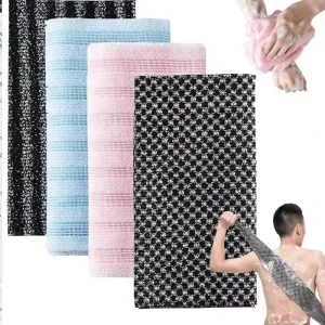 Japanese Bath Wash Scrub Cloth Washcloth Exfoliating Back Towel for Men Women Exfoliation
