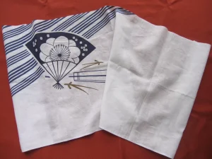 Japanese Cotton Tenugui Printed Kitchen Hand Towel Absorbent Tea Cloth Table Cloth Bento Wrapping Fabric Household Daily Use