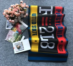 Japanese Cotton Tenugui Printed Wrapping Cloth Absorbent Multi-use Napkin Kitchen Hand Cloth Home Decor Table Fabric