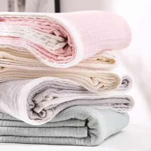 Japanese Gauze Towel Quilt Six Layers of Cotton Air conditioning Sofa Office Bed Thin Blanket Summer Nap
