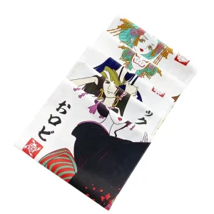 Japanese Tenugui Cotton Printed Kitchen Towel Absorbent Multi-use Cloth Hand Towel Table Cloth Home Decor Japanese Style