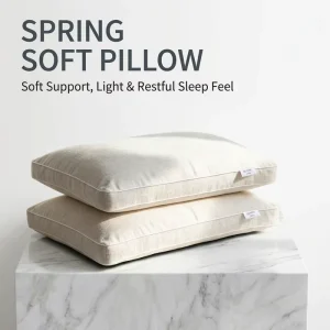 Jisi Modern Ergonomic Cotton Material Eco Friendly Cervical Neck Support Memory Foam High Thread Count Soft Comfort Triangle