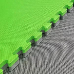 Jointed Tight Stitching EVA Foam Mat 2cm 3cm 4cm Square Tiles for Kung Fu Taekwondo Grappling Boxing Aikido MMA Exercise