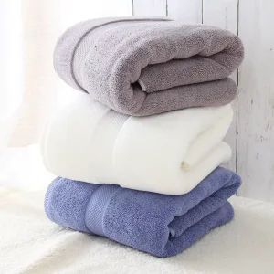 Jumbo Bath Sheet Beige 100% Ring Spun Cotton Highly Absorbent and Quick Dry Extra Large Bath Towel
