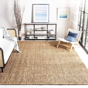 Jute Look Kitchen Runner Rug Printed Non Slip Backing Easy Clean Hallway Corridor Mat