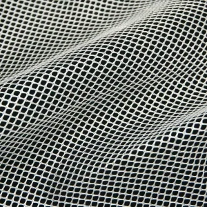 K115 White Mesh Fabric with High Toughness and Wear Resistance for Luggage Bags Mesh Pockets Laundry Bags and Special Fabrics
