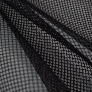 K317 Black Breathable Mesh Fabric Sturdy Durable Modern Style 100% Polyester Children’s Stroller Laundry Bags Seat Cushions