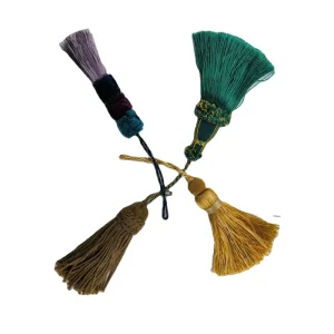 KEY Tassel Fringe Bookmark Accessories Clothing Accessories Small Pendant with Seal Hanging