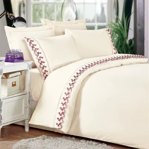 KOSMOS Polycotton Lace Bed Sheets Sabanas Bedding Set