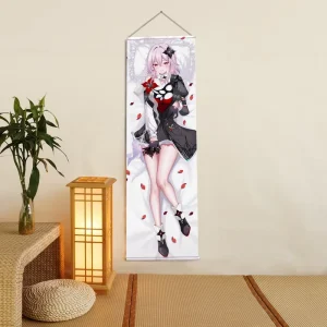 Kantai Collection Graf Zeppelin Anime Tapestry Digital Print Wall Scroll Home Decor on Fabric