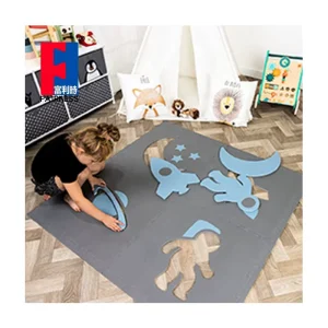 Kids Foam Play Mat Interlocking Alphabet and Numbers Floor Puzzle Colorful Eva Tiles Sensory Play Themed Printed Mats