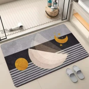 Kids Rugs Machine Made Washable Anti Slip PVC coated Backing Eco friendly PET Friendly Polyester Bath Mat for Home Area Low