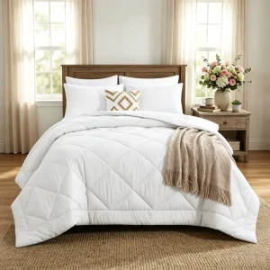 King Queen Size Luxury Quilt Comforter Sets Bedding Fiber Filler Filling Quilt Duvet 100-600gsm Custom Size