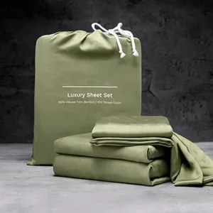 King Size 100% Viscose 300 Thread Count Bed Sheet with Packaging Bamboo Lyocell Bedding Set