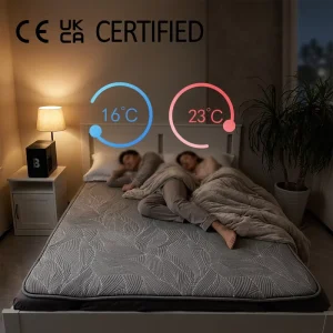 King Size Dual Zone Water Cooling and Heating Mattress Intelligent Water Circulation Sleep System