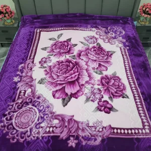 King Size High quality Double sided Winter 4.5kg Mink Blanket Luxury Comfortable 190cm*230cm Raschel Blanket for Winter