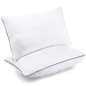 King Size Luxury Alternative Neck Support Pillows Cotton Cover Skin Friendly Quilt Pillow Bed Pillows Sleeping Home Hotel
