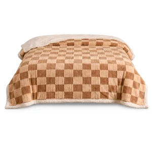 King Size Sherpa Electric Blanket Dual Control 110V 6 Settings Independent Control Each Side Auto Shut off for Home Bed OEM ODM