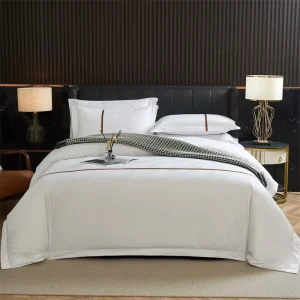 King Size Soft Floral Printed Cotton Comforter Set Includes Fitted Bed Sheet for Hotels