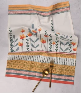 Kitchen Dish Towel Cotton Soft Absorbent Decorative Hand Towels Tea Towels for Bathroom Home