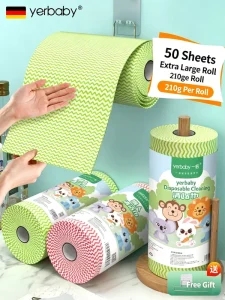 Kitchen Special Disposable Custom Microfiber Cleaning Cloth Reusable Absorbent Oil Resistant Towels For Dishes Durable