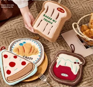Kitchen Towel Hanging Absorbent Cloth for Kitchen Bathroom Ideal Gift Set Hand Towel Gift Towel