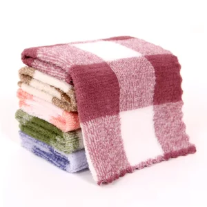 Kitchen Towels Microfiber Cleaning Cloth Dish Super Absorbent Coral Velvet Dishtowels