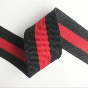 Knitted 100% Polyester Eco-Friendly 25mm Garment Ribbon Webbing Clothing Accessories Home Textile Bags Shoes