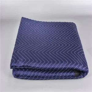 Knitted 100% Polyester Lightweight Moving Pad Throw Blanket Anti-static Four Seasons Use China Origin