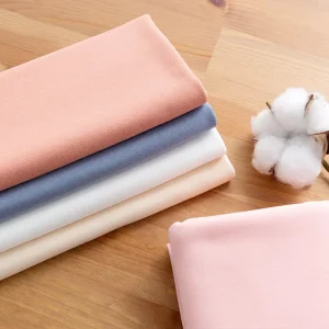 Knitted Breathable Pure Cotton Fabric for Clothing Materials