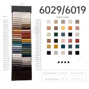 Knitted Chenille Sofa Upholstery Fabric 100% Polyester Soft Handmade Abrasion Resistant Heavyweight 440GSM