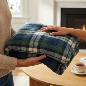 Knitted Flannel Blanket Custom Logo Super Soft Microfiber Fleece Throw Bed Sofa All-Season Factory OEM ODM Low