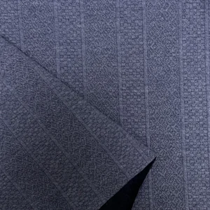 Knitted Weft Jacquard Fabric 97% Polyester 3% Spandex Medium Weight Home Textile