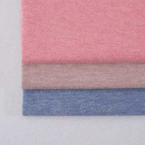 Knitted Wool Silk AB Side Fleece Warm Abrasion-Resistant Bonded Pattern Modern Style Autumn Winter Fabric