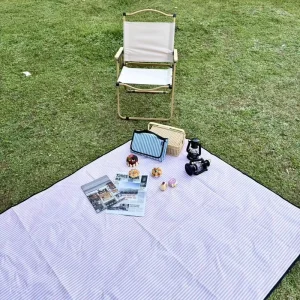 Korean Style Blanket Cushion Custom Design Print Carpet Oxford Sheet Portable Mat Cloth Printed Pad Picnic Rug