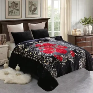 Korean Style Winter Super Thicken Sherpa Double Layer Bed Throw Blanket 2kg 3kg Super Soft Big Size Fleece Raschel Blankets