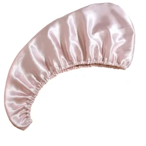 L Size High Elasticity Satin Hair Towel Super Absorbent Fast Dry Microfiber Wrap Turban Long Thick Wet Hair Drying Towel Bonnets