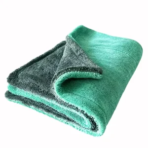 LC 1200GSM Microfiber Twisted Loop Car Towel 60x90cm Super Absorbent Scratch Free Lint Free Drying Cloth for Auto Dusting